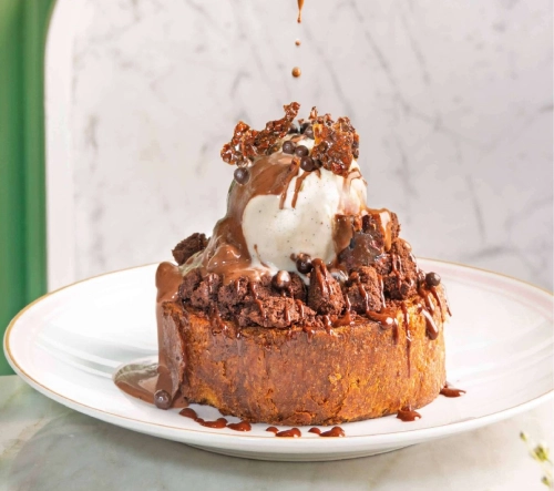 Chocolate French toast