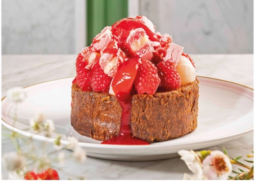 Ispahan French toast