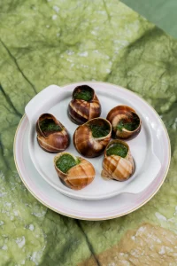 Escargots de Bourgogne with garlic butter